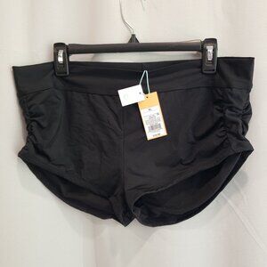 Black Swim Medium Coverage Shortie Shorts Target XL
